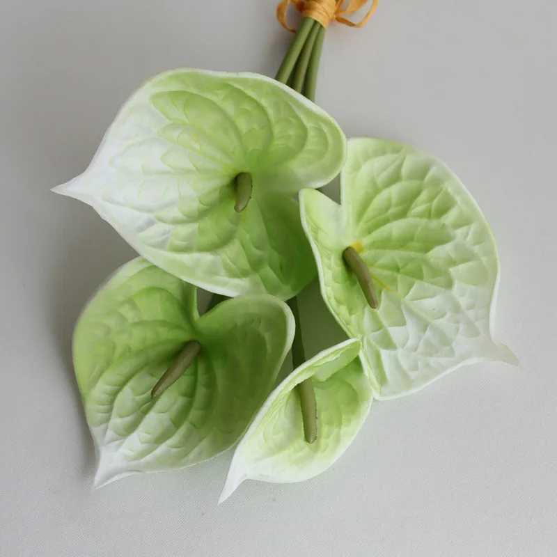 Anthurium Nunzia - Pure White Color PU Anthuriums for Events