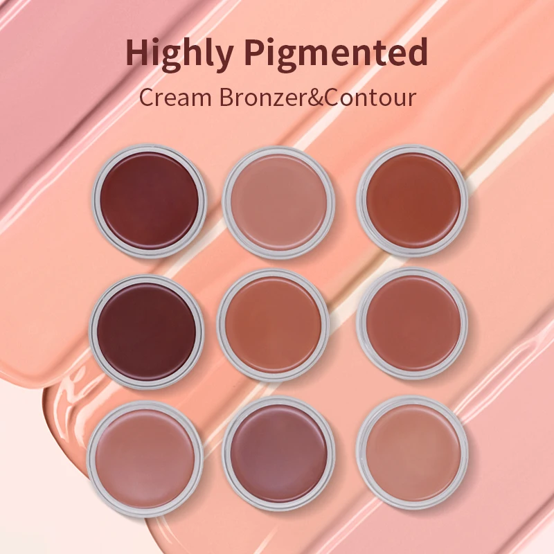 Custom Logo Long Wear Moisturizing Cream Contouring Bronzer Waterproof Natural Makeup Full Coverage Cream Concealer Palette details