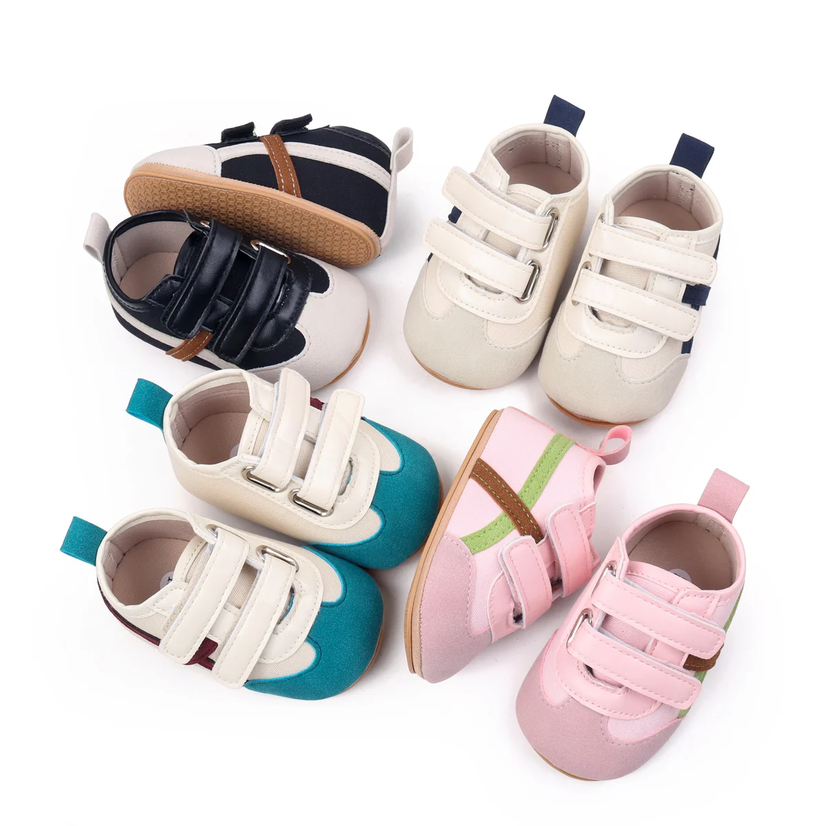 2025 Spring Autumn New Arrival Breathable Casual Anti-Slippery Soft Sneakers for Baby Boys Girls 0-15 Age Range Fashion Trend