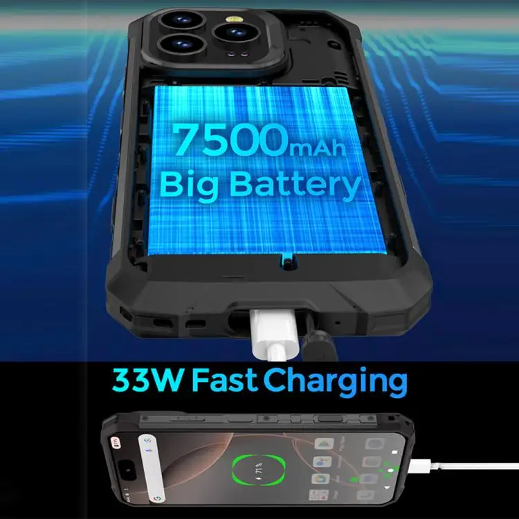 DOOGEE Vmax Plus 5G Rugged Phone - 6.6 Inch, 22000mah