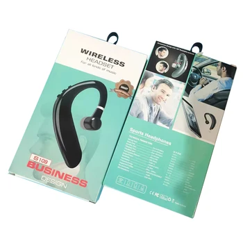 2024 Wholesale S109 Business Stereo Headset 5.0 Long Standby Sports Wireless Earphones Bone Conduction Headphones