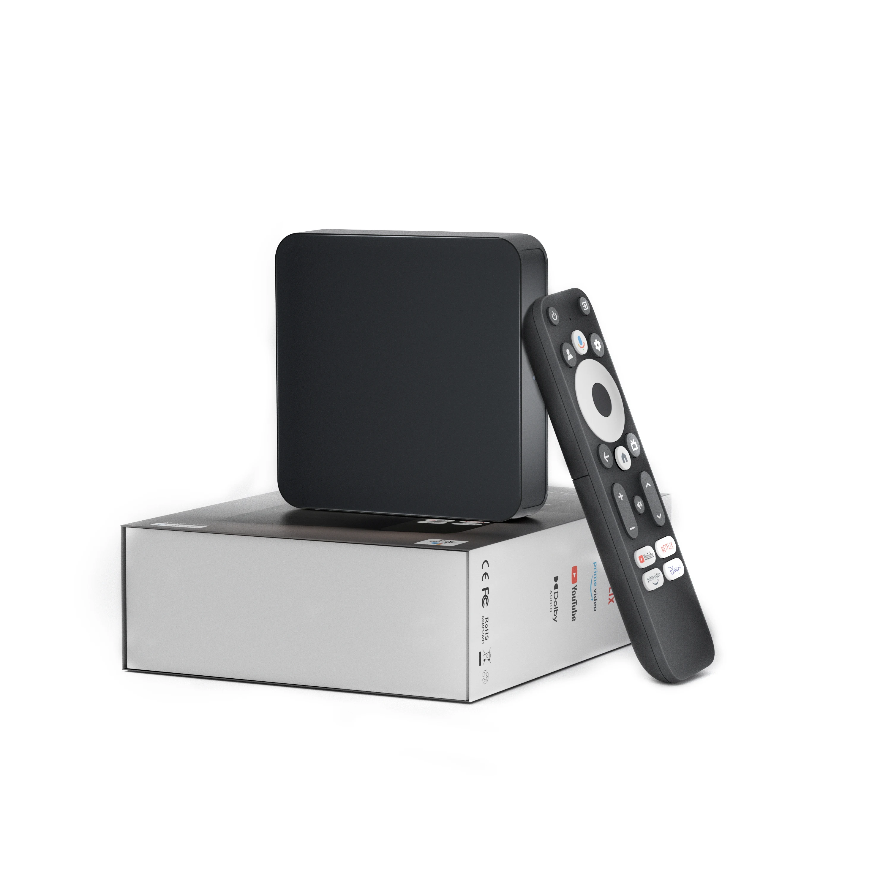 Dcolor Android Smart Tv Box - 4K, Dual Wifi, Voice Control