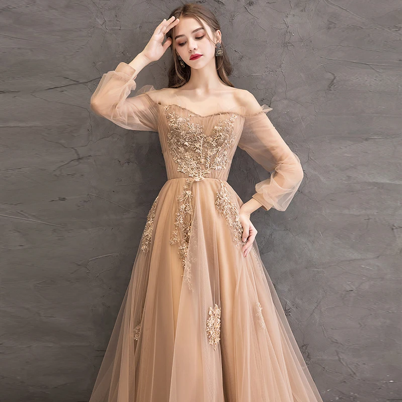 green emerald velvet dress Mermaid Black Lace Best Prom Dresses Long Sleeve Elegant Evening Dress –  Hoprom