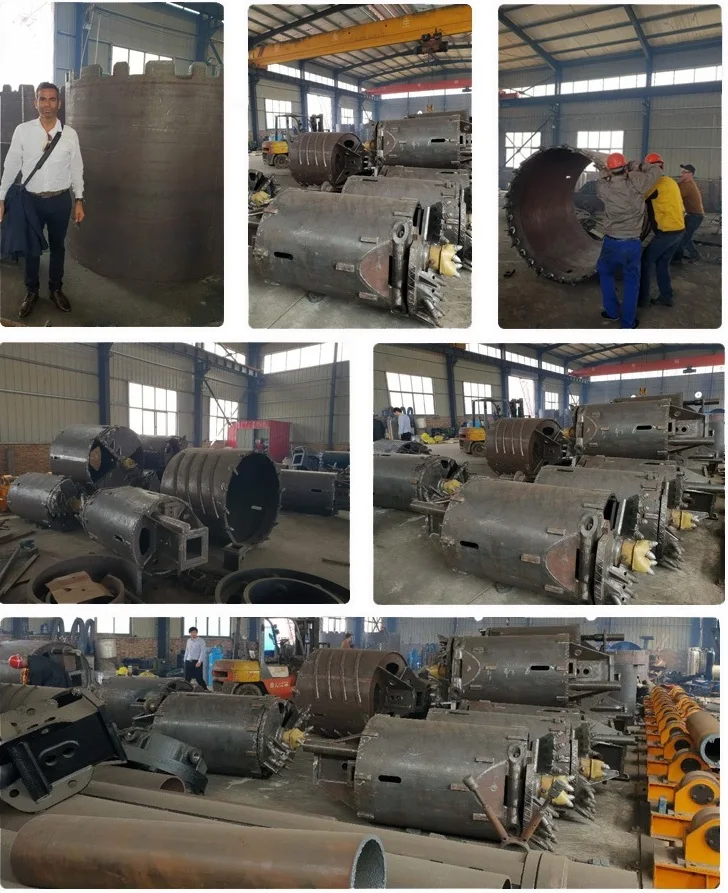 Boring Piling Equipment Double Revolving Bottom Best Quality Drilling ...