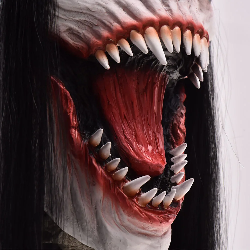 Masque Halloween Fiend – élastique, Réaliste, Effrayant, Pour Carnaval, Cosplay, Soirées à Thème
