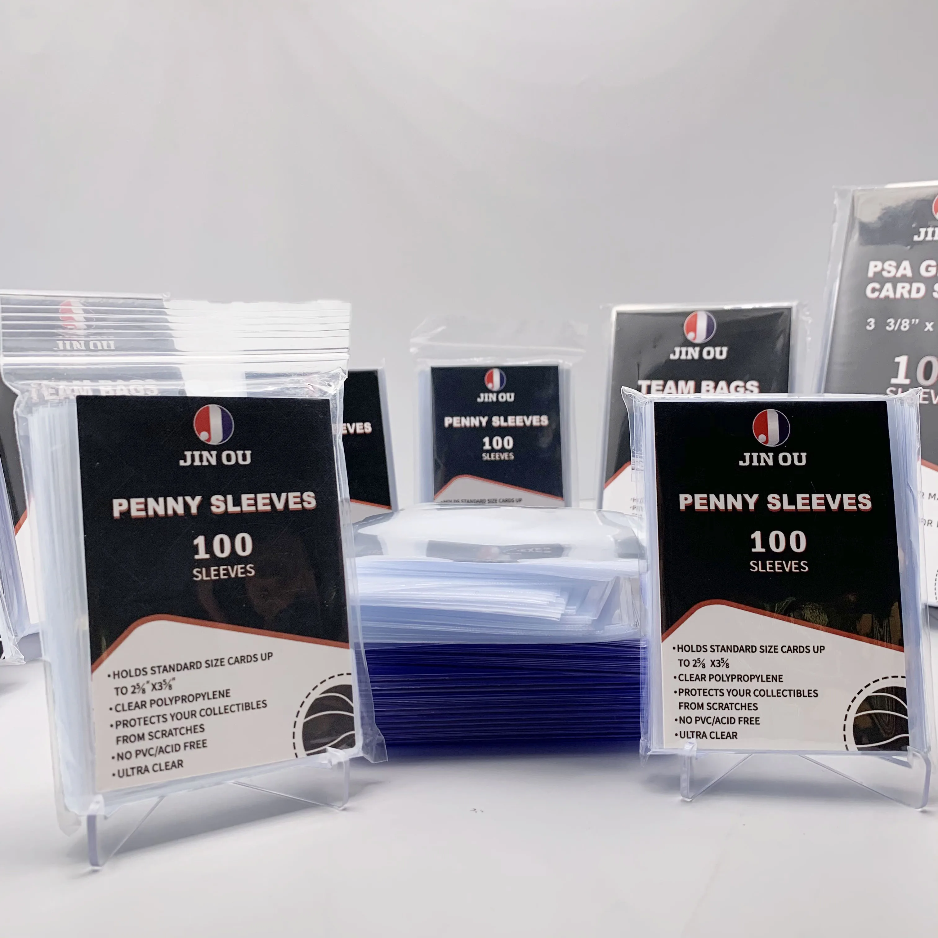 Factory Price 3x4 Crystal Clear Card Sleeves Penny Sleeves| Alibaba.com