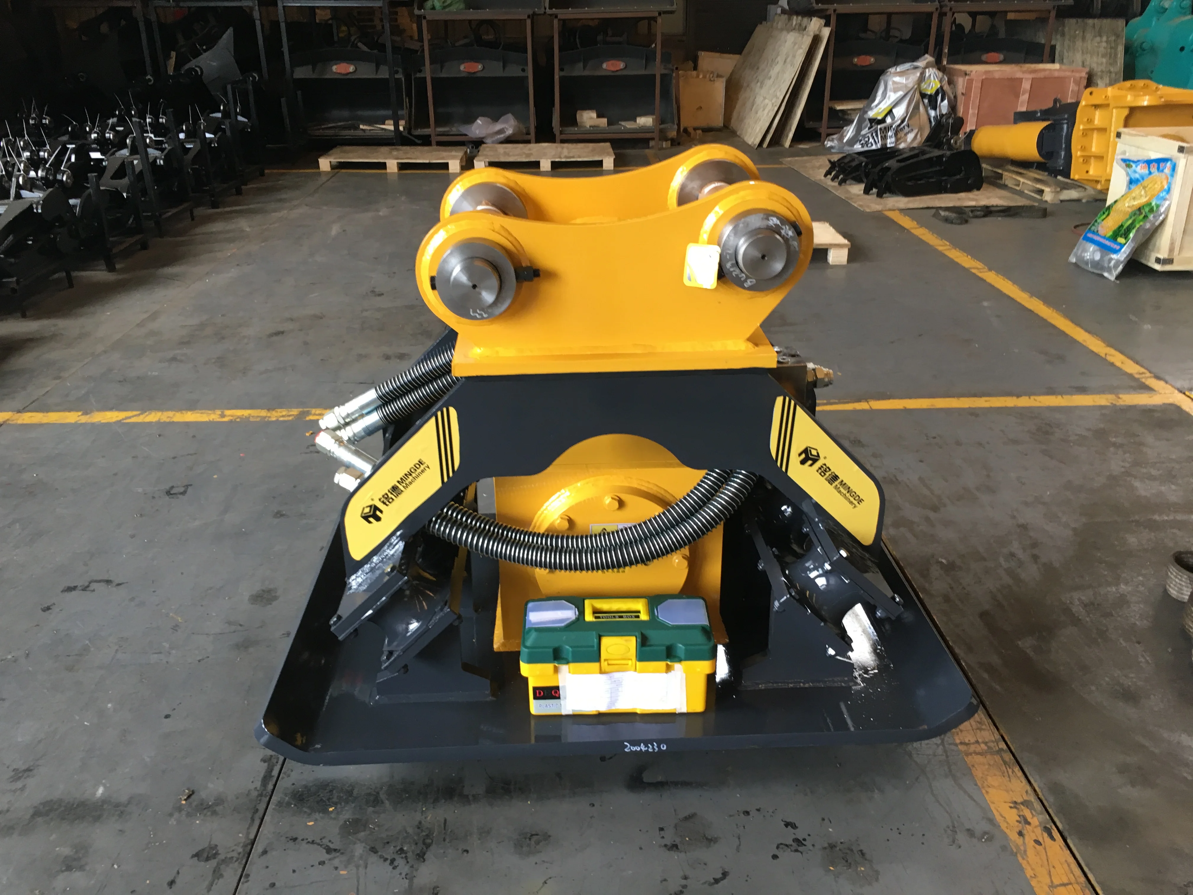 Вибрационный уплотнитель MONDE 3-5 тонн экскаватор гидравлический пластинчатый