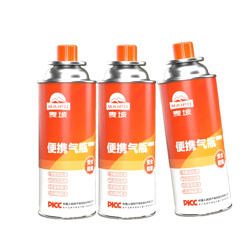 Factory  Customized Full Fired Bule Flam Supply Hot Pot Restaurant Roast Meat Shop Lighter Gas Refill