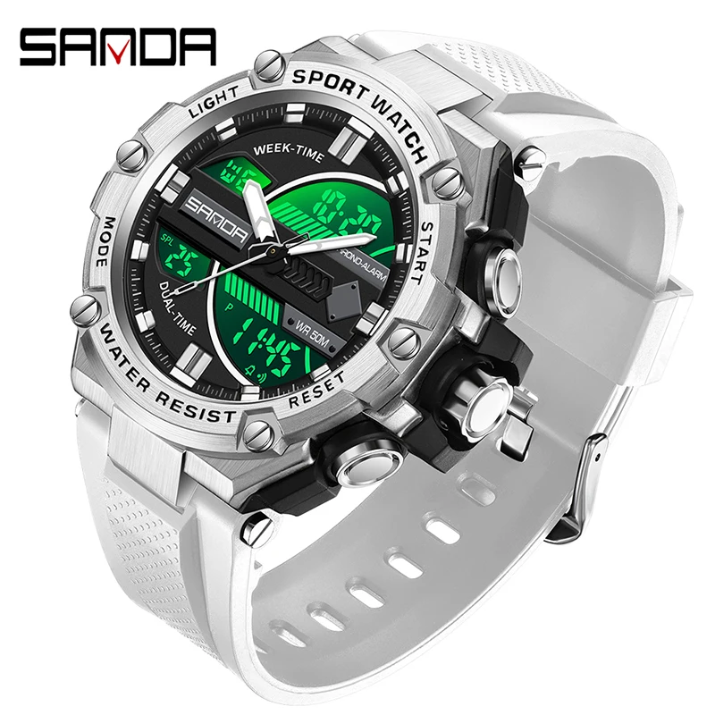 KPIBEST Men's Sports Watch Multi-functional creative electronic