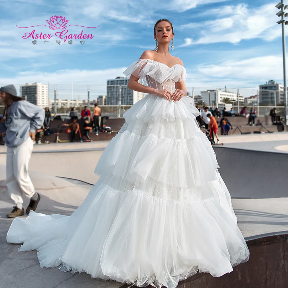 Aster Garden A-line Wedding Dress 2021 