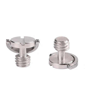 F008 3/8 Accessories Release CRing Dslr for the Tripod Monopod Stainless Steel Camera Screw