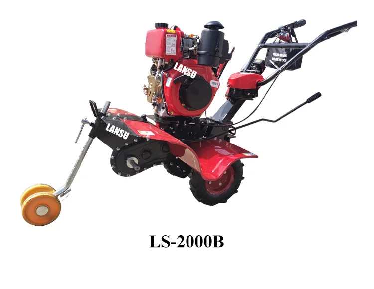 Mini Hand Power Tiller Walking Tractor Diesel Motocultor Electric Power