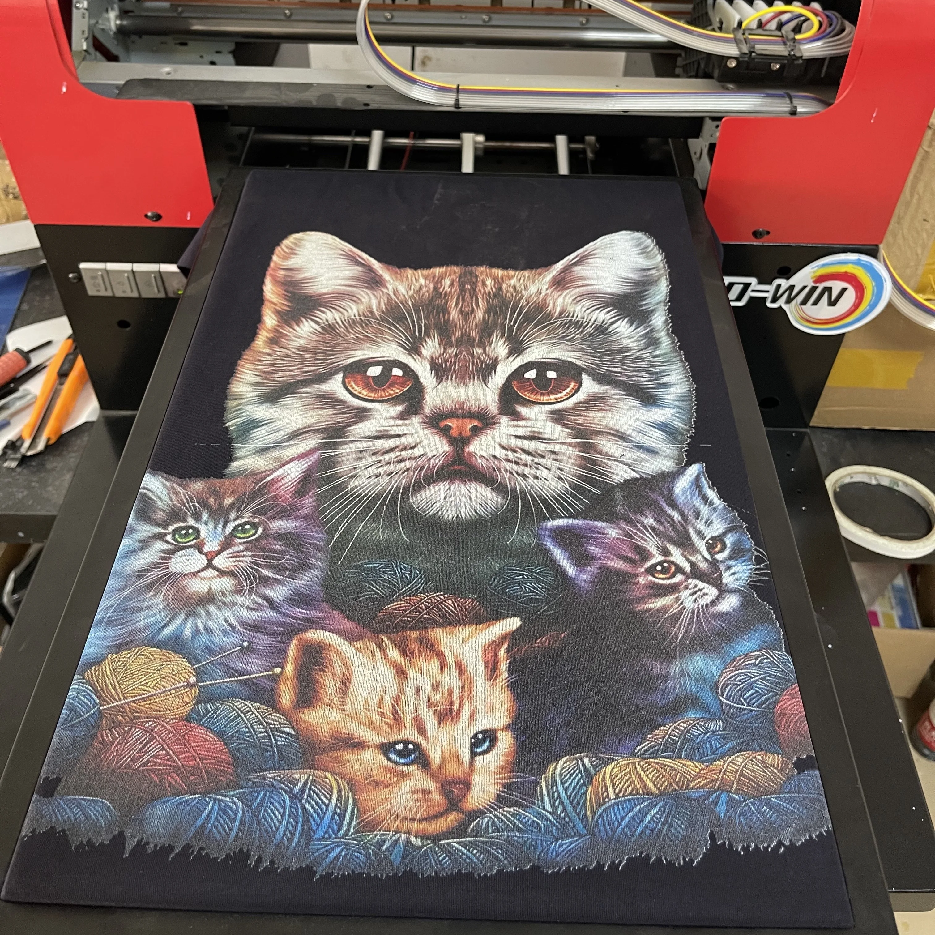 Принтер A3 1440 точек/дюйм, машина для печати на ткани, одежде, текстиле, футболках, dtg принтер, машина для печати футболок