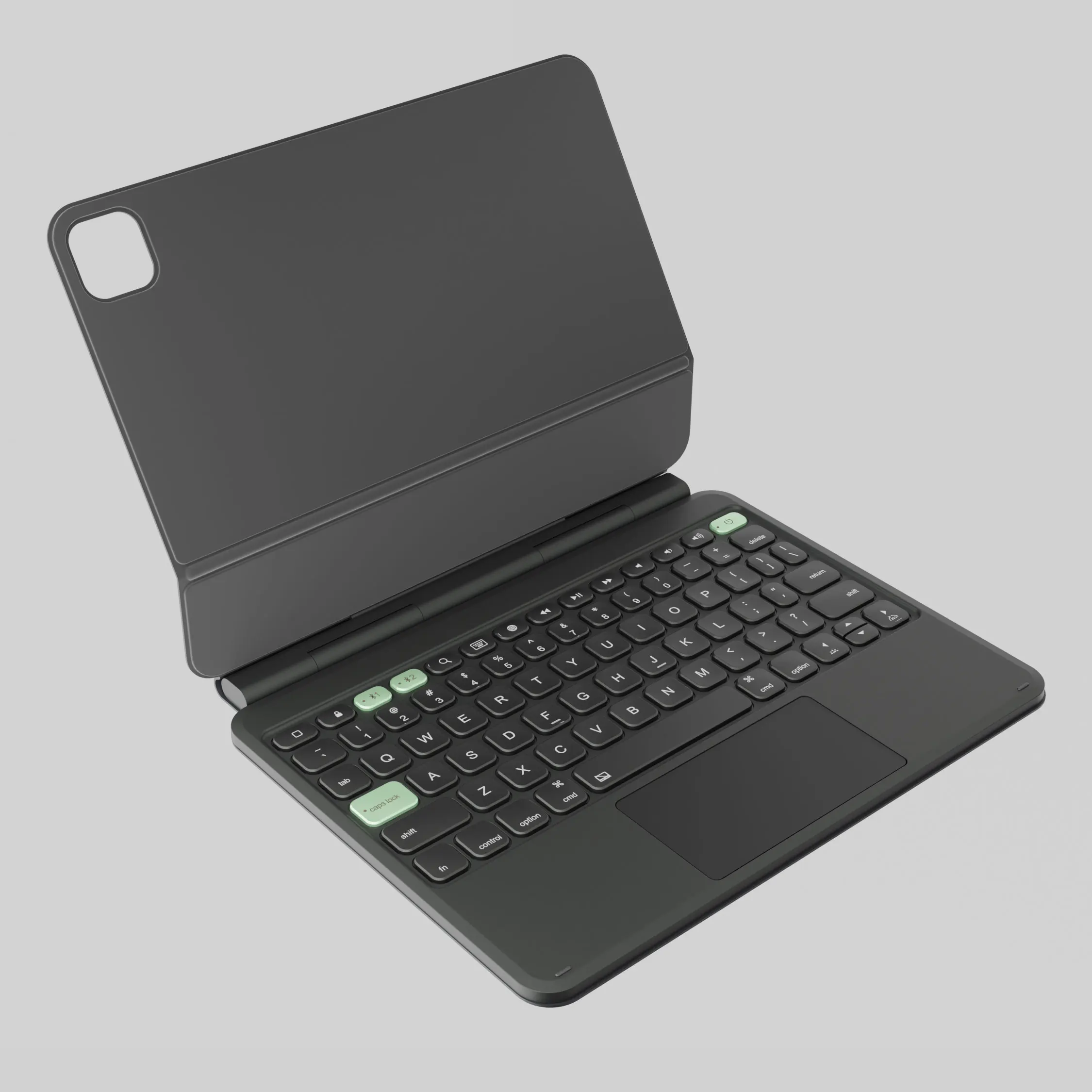 6-Row Function Keys Aluminum Magic Keyboard Case Cover for iPad Pro Air 10.9 11 Inch with Type-C 35W PD Fast Charging OEM/ODM Wholesale OEM/ODM/Private Label