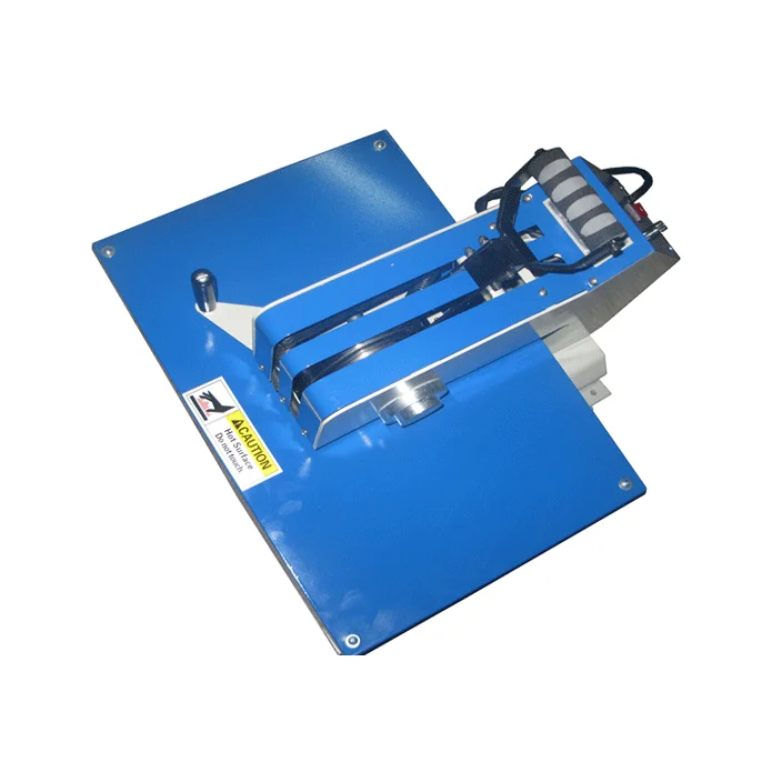 Multi-Color Manual Heat Press Embossing Machine for T-shirts Textiles Combinations Used Condition with Key Components Motor Pump
