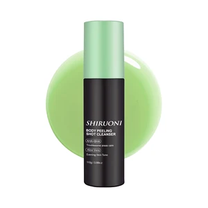 Oem Odm Organic Natural Mist Aloe Vera Oil AHA BHA Gentle Exfoliating Spray for Body Skin Moisturizing & Anti-Wrinkle Firming