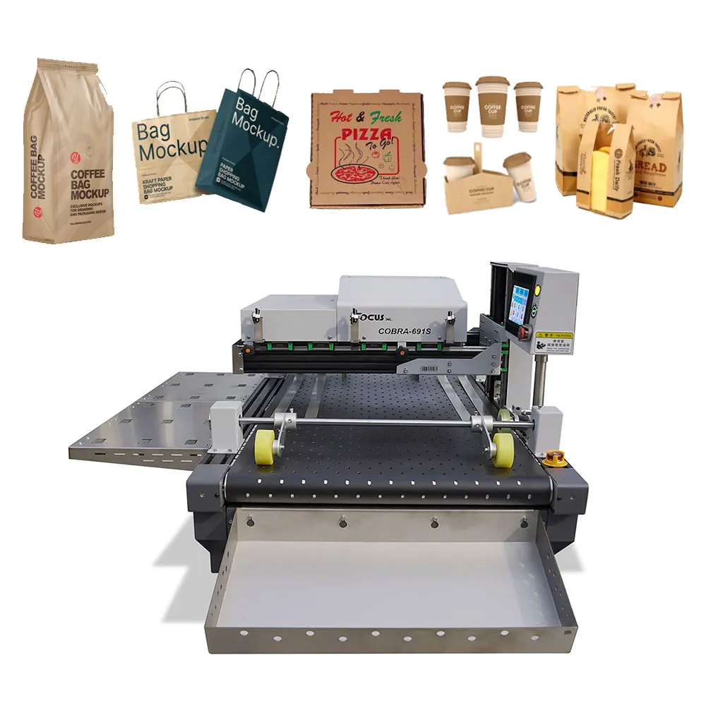 FocusInc Printer Machine to Print on Bag and Cartoon Carton Box Printing Machine Inkjet Printers