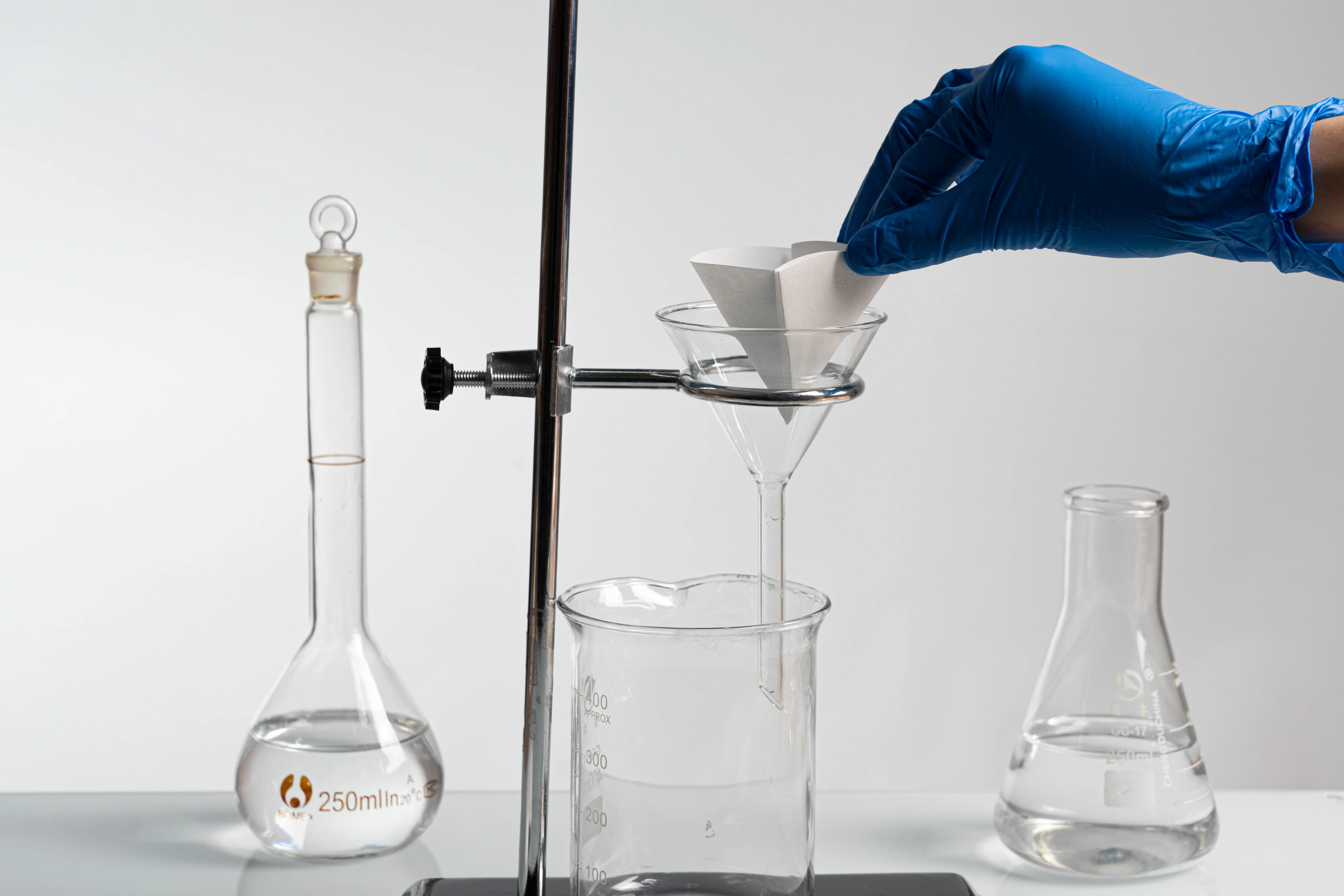 NEWSTAR 203 Lab Filter Paper Factory Ashless Filter Paper for Quantitative Analysis