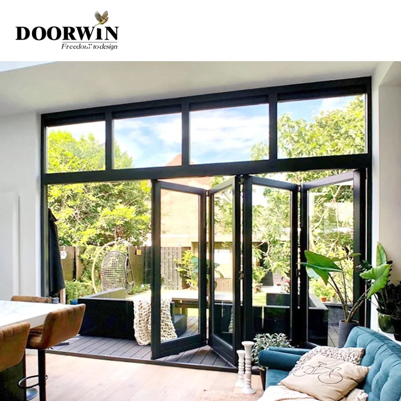 Sliding Glass Accordion Doors With The Screenss Hurricane Impact Bi