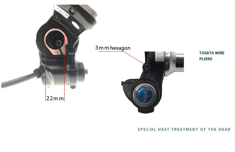 M Universal Handle Throttle 36v 48v 60v for Electric Motorcycle or Scooter with Switch Speed and Battery Digital Display