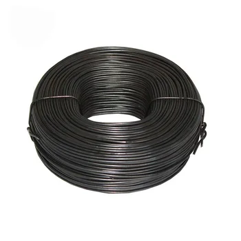 Raw Material BWG 18 Gauge 1.25mm Soft Annealed Black Iron Binding Wire