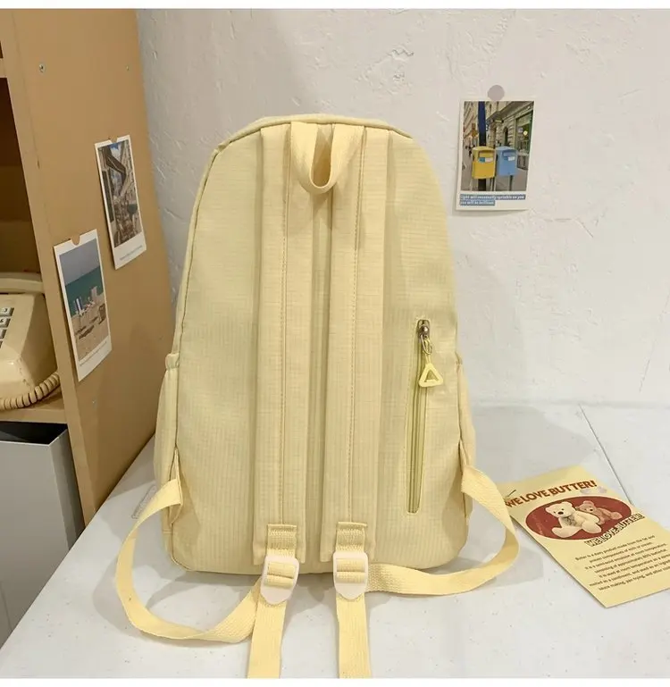 Modischer Cartoon Bär Schulrucksack Für Mädchen Mit Reißverschluss_voghion.com