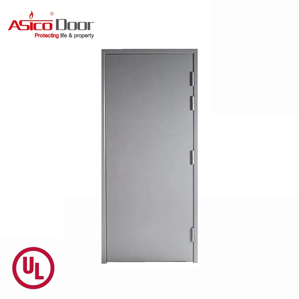 WH Intertek UL Listed Steel Fire Door 180minutes Fire Rating QCD Approved