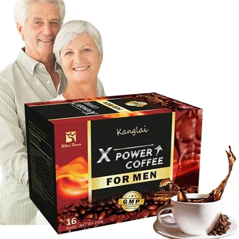 Factory Price Male X-Power Coffee Energy Herbal Supplements Instant Maca Coffee For Elderly Man