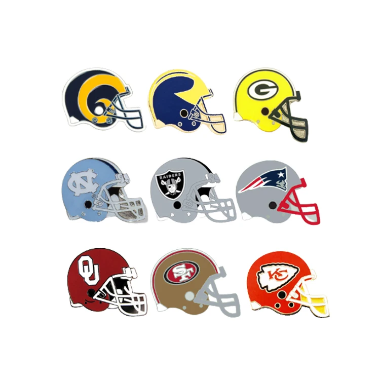 Green Bay Packers Official NFL Football Helmet Enamel Lapel Pin