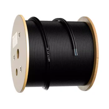 2-Core Indoor Butterfly Drop Cable 3 Steel Wires for Home Fiber Optic