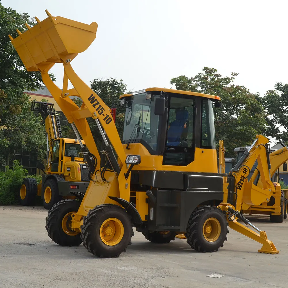 Mini Backhoe Loader with Open Cabin Compact Backhoe Loader for Sale