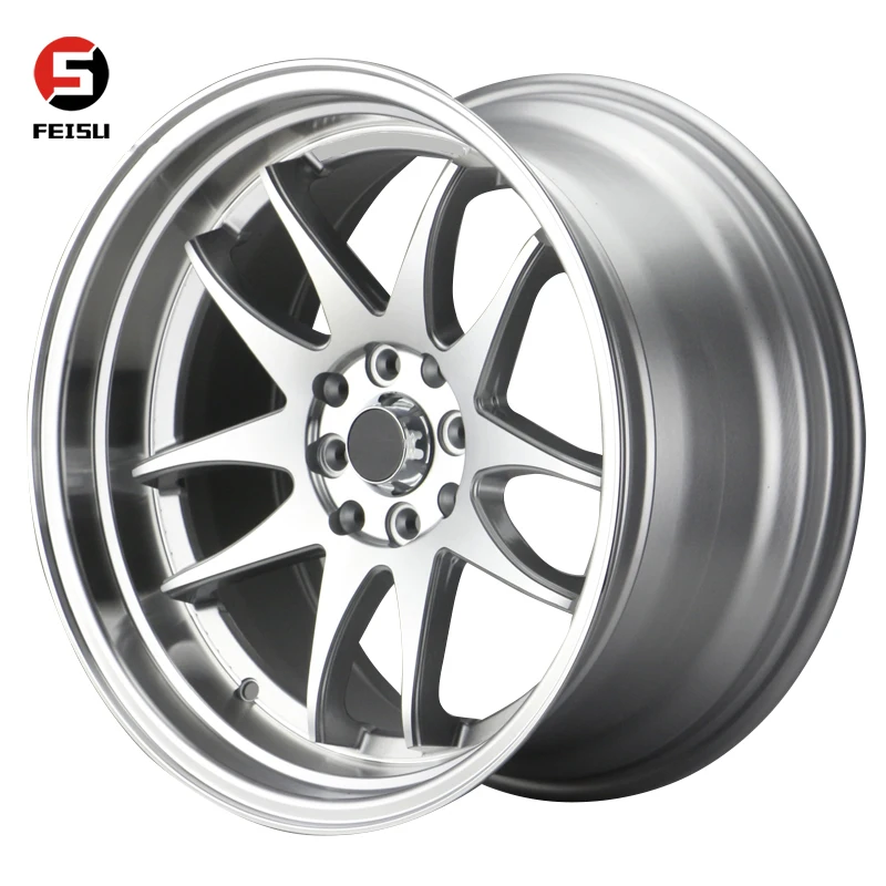 18 дюймов новый дизайн Автомобильные Колесные диски из сплава красота диски пользовательский цвет изменить carwheels двойной 5 спиц глубокий губ журналов красного цвета Rines