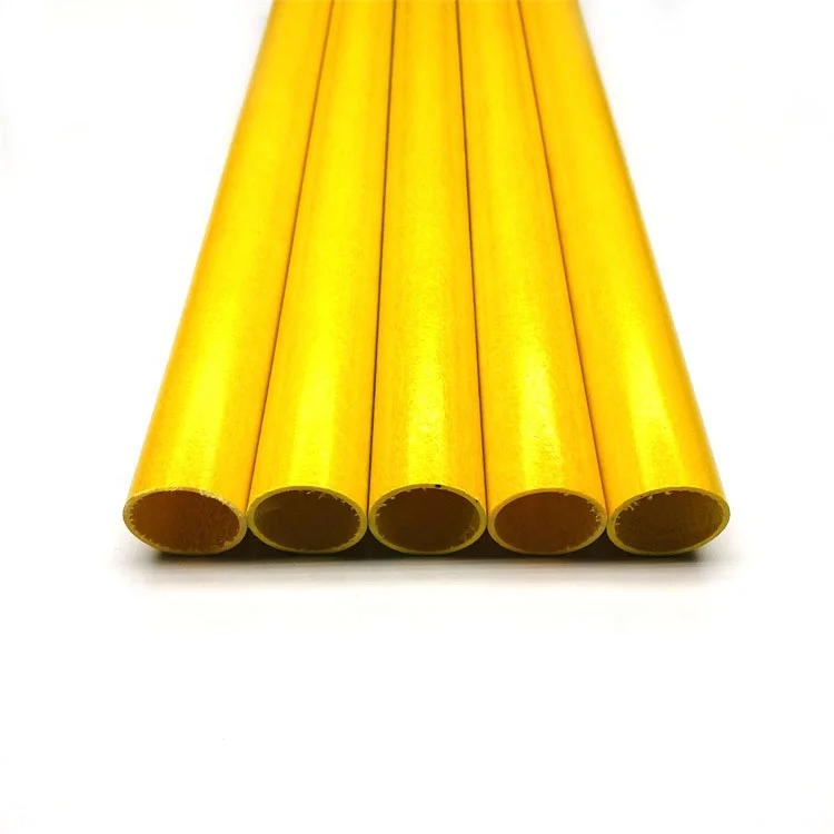 High Strength Heat Resistance Fiber Glass Pipe/pole/tube