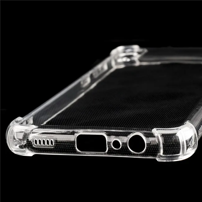 Shockproof Clear Silicone Phone Case for Samsung Galaxy