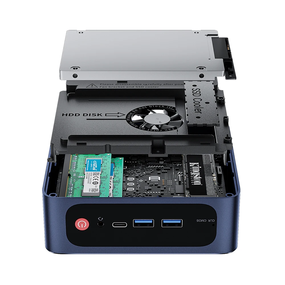 SEIシリーズミニPC Intel Core i5-1235U Beelink Sei 12 - 10 Core Intel I5-1235u Mini PC for Business