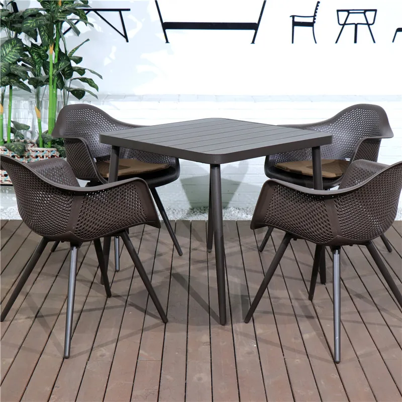 plastic folding table and chairs set