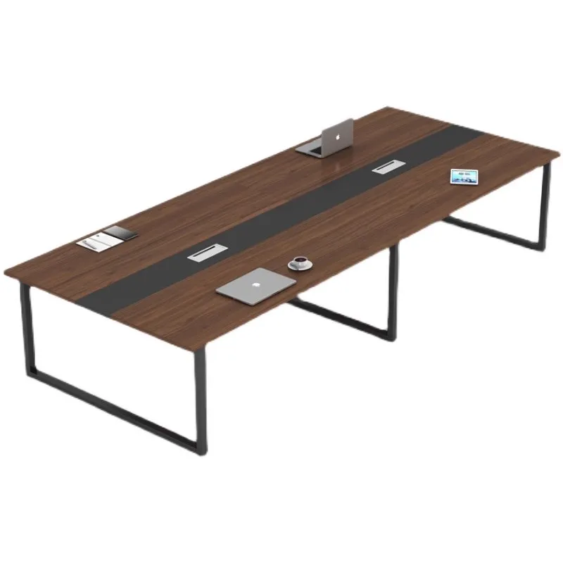 Office Conference Room Meeting Tables and Chairs Set Modern 8 10 12 Person Desks Furniture Factory Customization Wholesale image 5