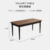 โต๊ะรับประทานอาหาร Hillary Clinton Retro Two-Tone (1.3 ม.)