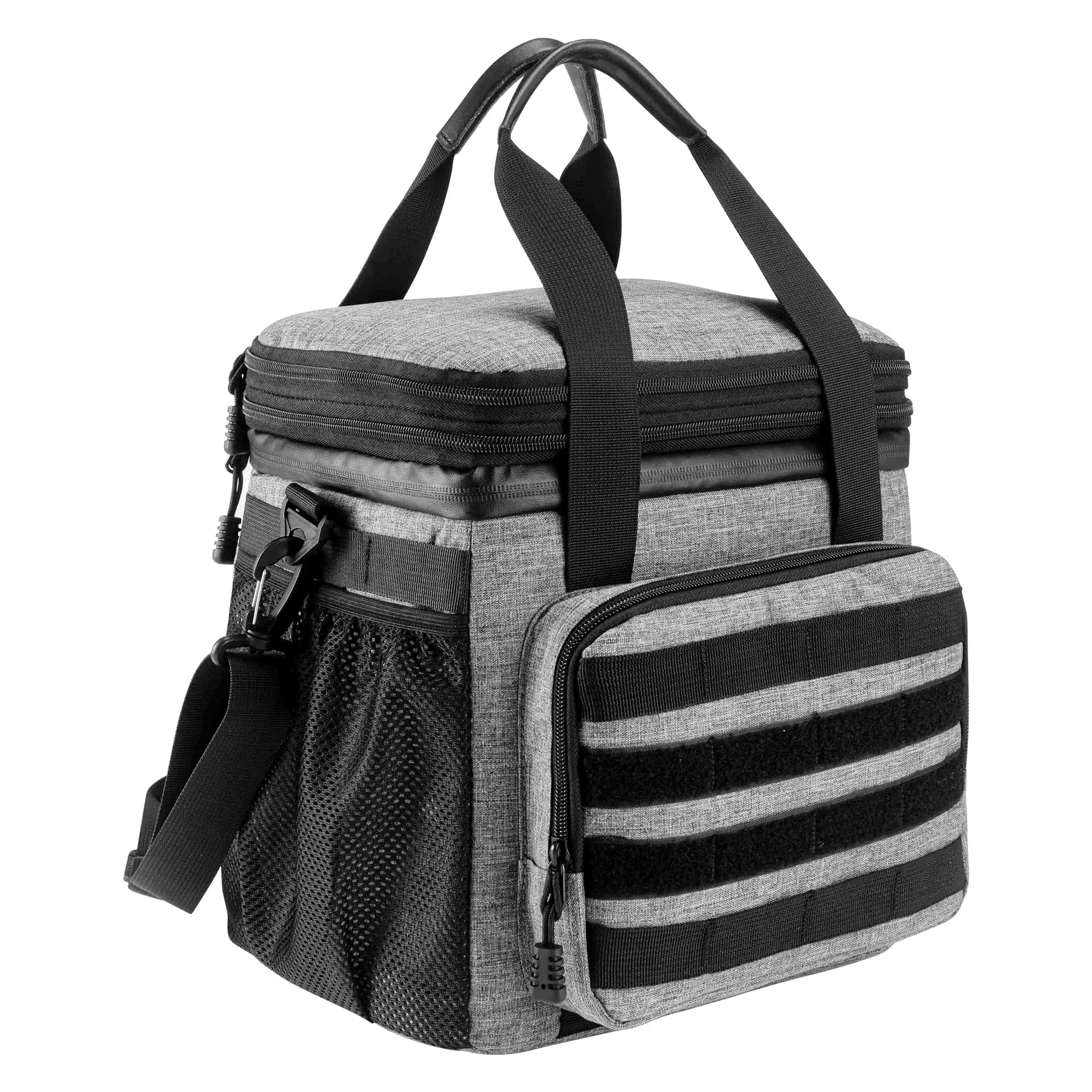 New Arrival Expandable Insulated Lunch Box Waterproof Soft Tactical Cooler Bag For Adult Men 4427