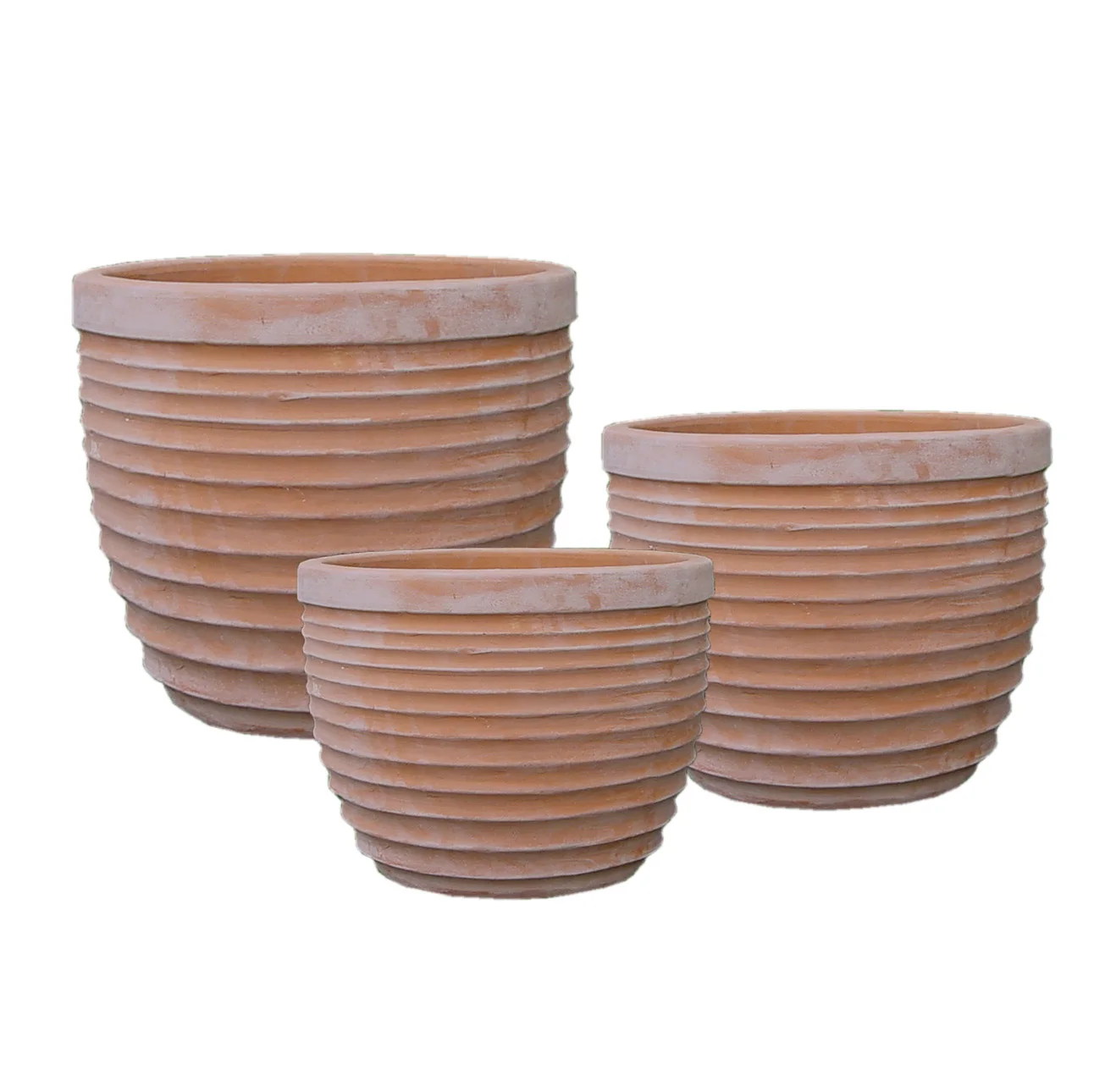 Beautiful Handmade Ceramic Terracotta Pot for Flowers & Plants Medium Size Planter for Garden Nursery Room & Party Decor