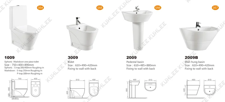 Wholesale China High Quality Piss WC Toilet Sanitary Ware Bathroom Suites WC Toilet With Sinks Bidet Sets
