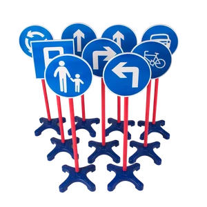 Early Educational Montessori Toys Traffic Signs Preschool Children Toys