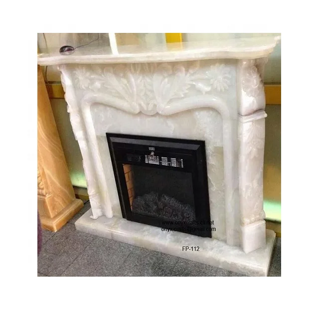 Onyx And Marble Custom Size Fireplace In Good Price Buy Marble Fireplace Fire Place Electric