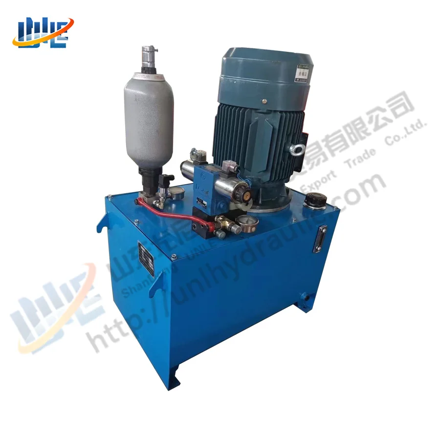 Made in China Synchronous Hydraulic Power Pack Unit Hydraulic System Accumulator Hydraulic Pumping Station