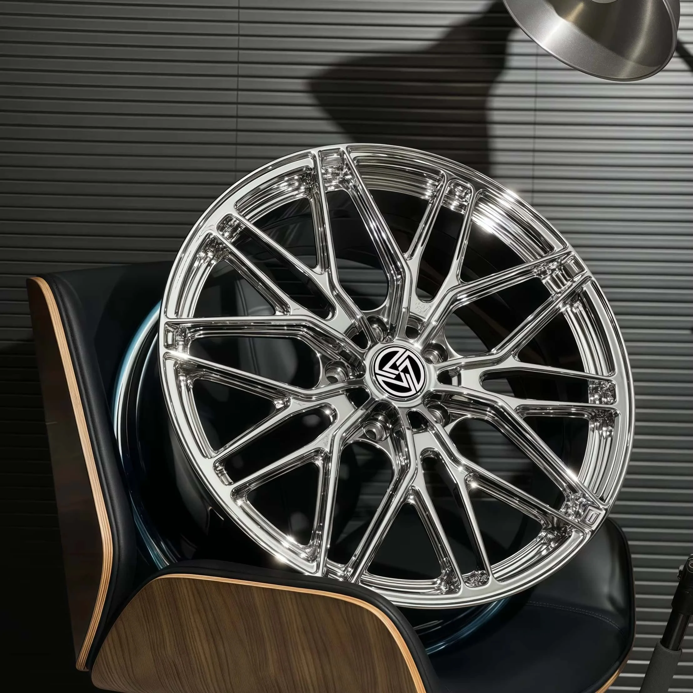 XL Deep Concave Deep Lip Chrome 1 Piece 5*120 5*112 5*114.3 19-22Inch Forged Alloy Passenger Car Wheel for BMW Audi Benz Tesla - Image 3