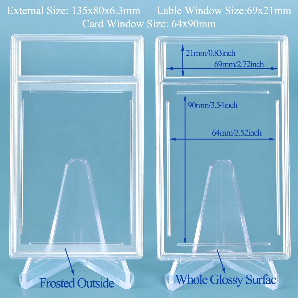 pokemon graded card holder 50 Case It has outside dimensions of 38w x 34.5h x 2 deep FunGuys Graded Card Storage Box,