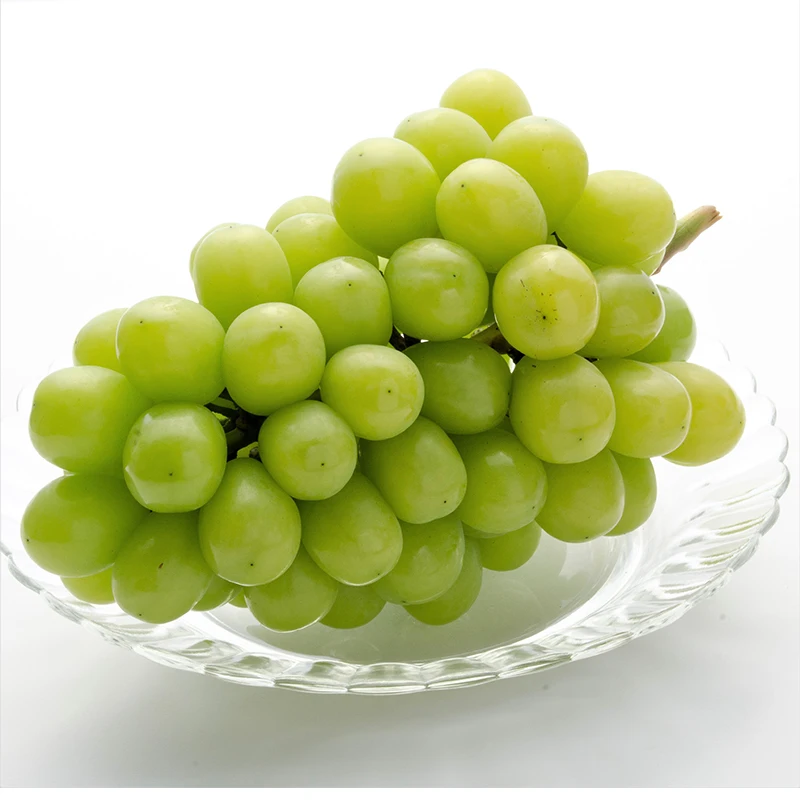 Seedless hot sale green frozen grapes shine muscat from japan