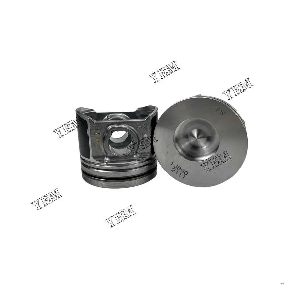 Engine Piston Kit With Pin CIR-CLIP 1J890-21110 Fit for Kubota V2403 Excavator Accessories