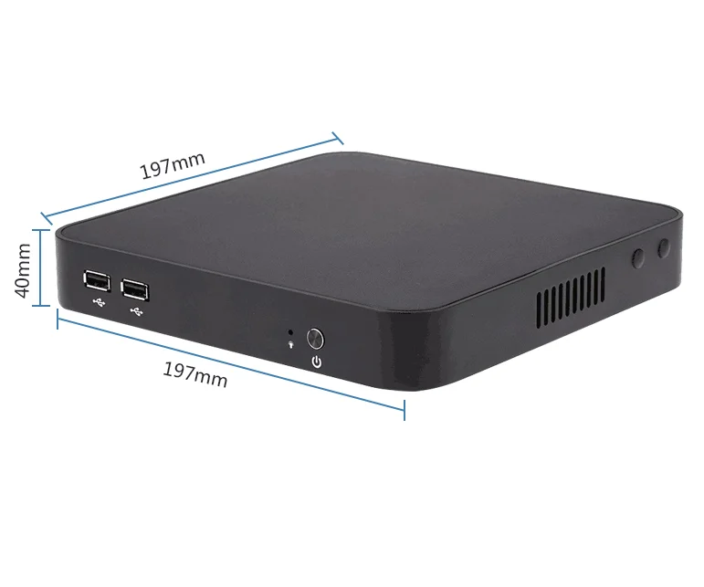 Business Use Cheapest Mini Itx Motherboard Mini Fanless Desktop Pc Intel Core I3 I5 I7 Mini PCS