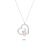 NMSN-A1410-8-silver with rose gold